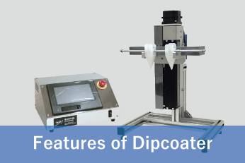 features of dipcoater